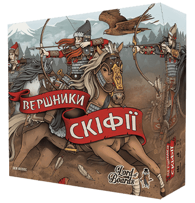 Настільна гра Вершники Скіфії (Raiders of Scythia), бренду Lord of Boards, для 1-4 гравців, час гри < 60хв. - KUBIX