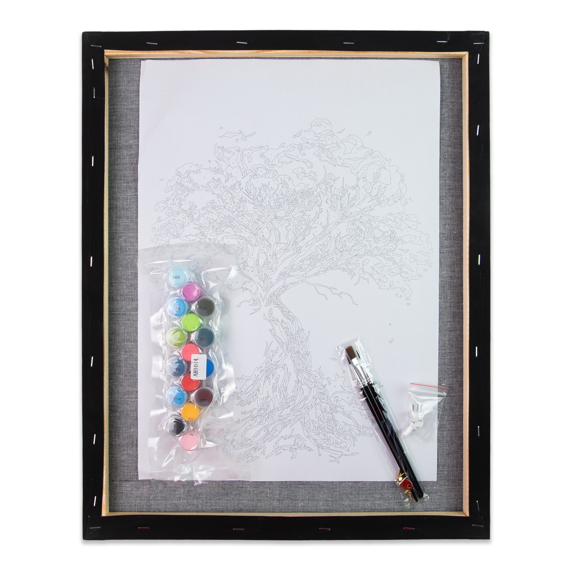 Картина по номерам Радужное дерево (40х50 см), бренду Strateg - 2 - KUBIX 