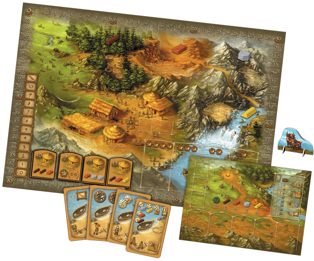 Настольная игра Stone Age (Каменный век) (EN), для 2-4 гравців, час гри < 60мин. - 4 - KUBIX 