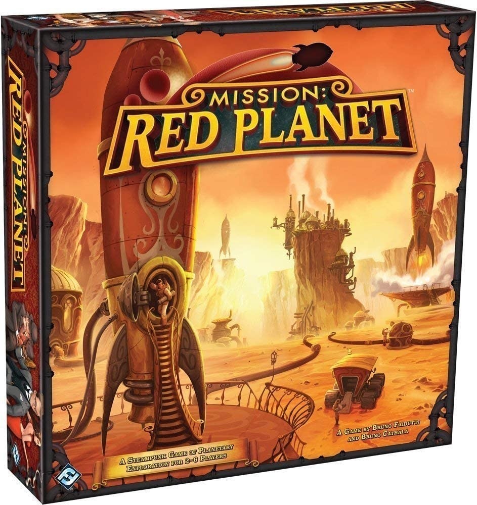 Настольная игра Mission: Red Planet (Миссия: Красная планета) (EN), для 2-6 гравців, час гри > 60мин. - KUBIX