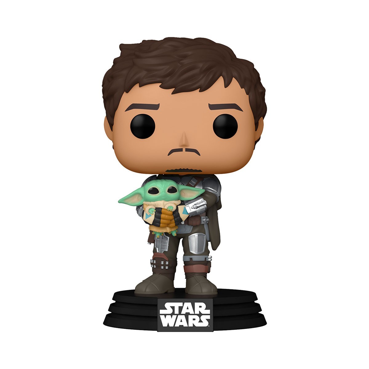 Игровая фигурка FUNKO POP! МАНДАЛОРЕЦ ИЗ ГРОГА (The Mandalorian with Grogu) Star Wars #461, бренду Funko - KUBIX