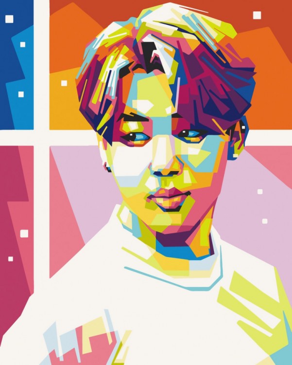 Картина по номерам Jimin Art Prints (40х50 см), бренду Art Craft - KUBIX