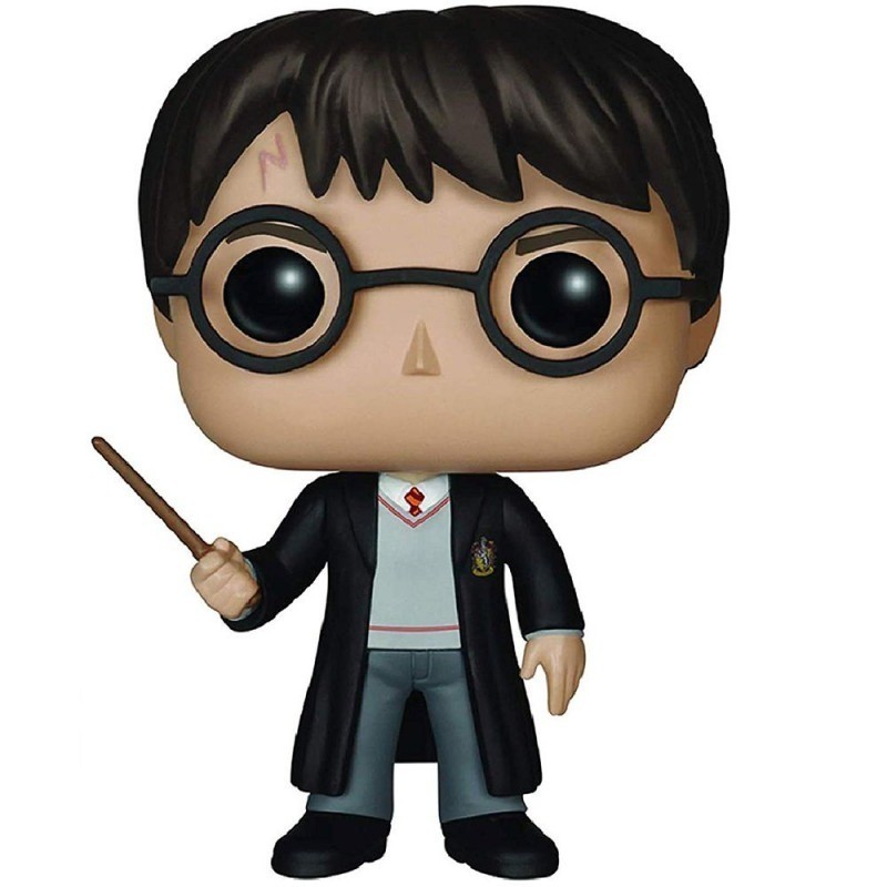 Ігрова фігурка FUNKO POP! Гаррі Поттер з паличкою Harry Potter #01, бренду Funko - KUBIX