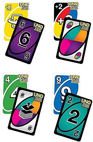 Настольная игра Uno Flip Express (Двойная игра Экспресс), бренду Mattel, для 2-4 гравців, час гри < 30мин. - 5 - KUBIX 