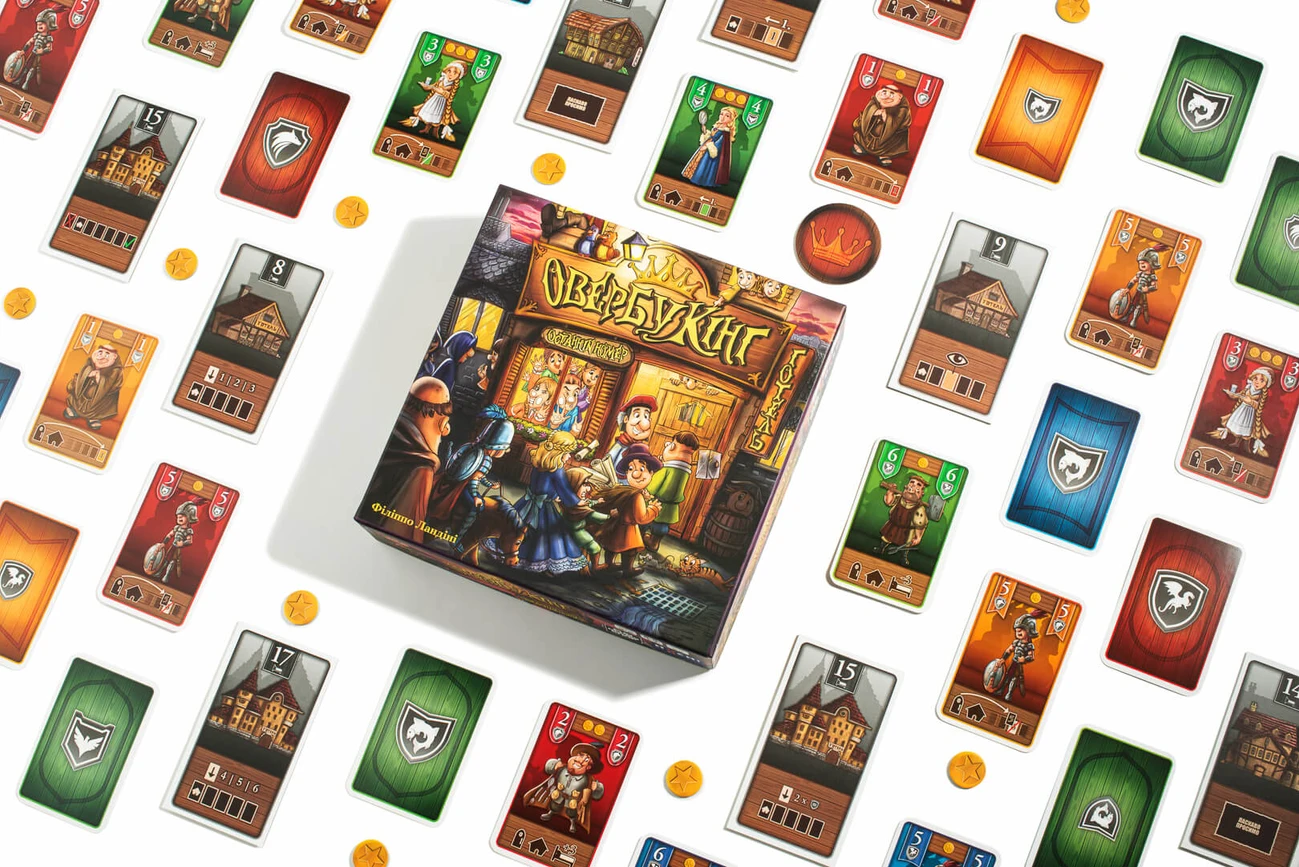Настольная игра Овербукинг (Overbooking), бренду Fun Games Shop, для 2-4 гравців, час гри < 30мин. - 6 - KUBIX 