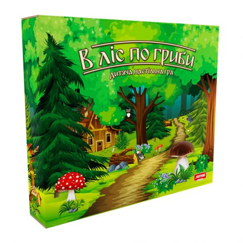 Настільна гра В ліс по гриби, бренду Artos games, для 2-4 гравців, час гри < 30хв. - KUBIX