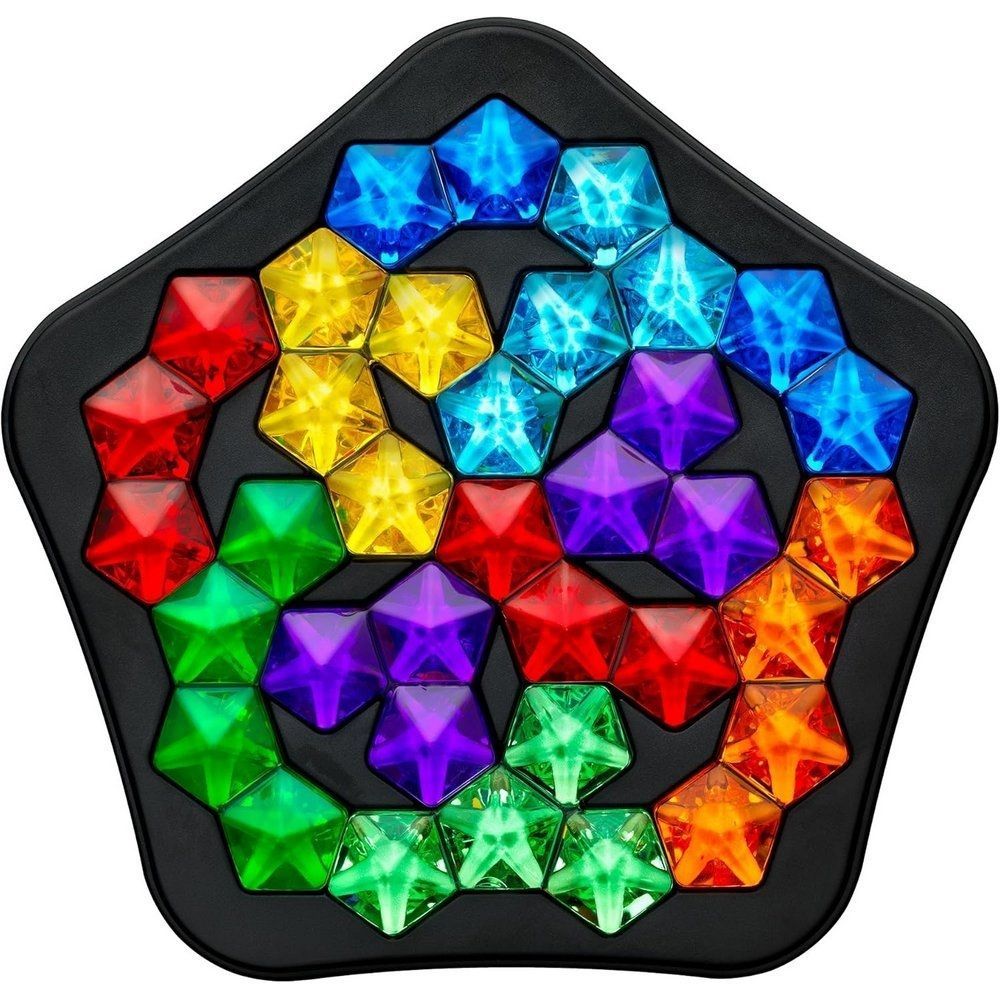 Настольная игра IQ Делюкс. Пятиугольник (IQ Pentagon), бренду Smart Games, для 1-1 гравців, час гри < 30мин. - 2 - KUBIX 