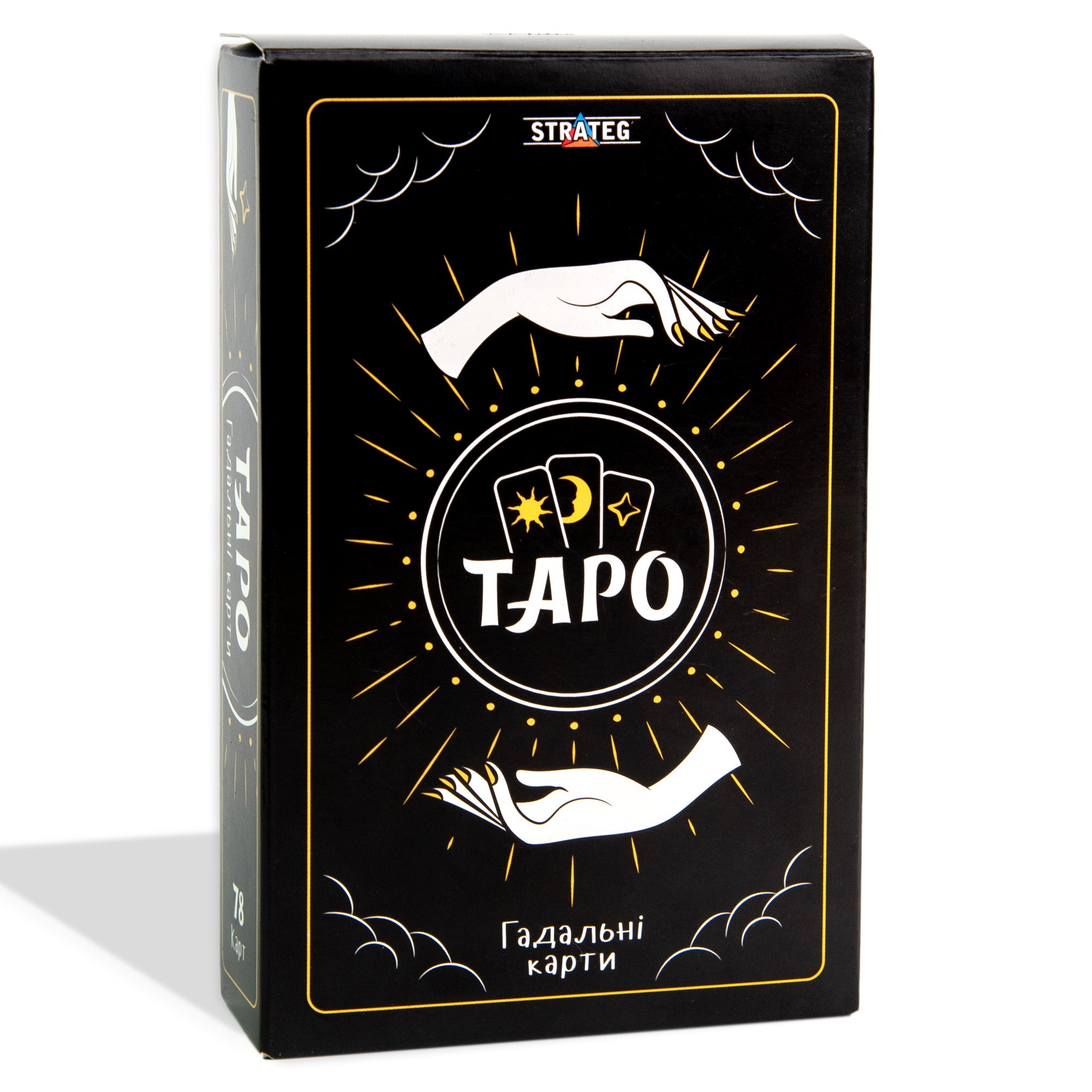 Карти Таро (Чорні), бренду Strateg - KUBIX