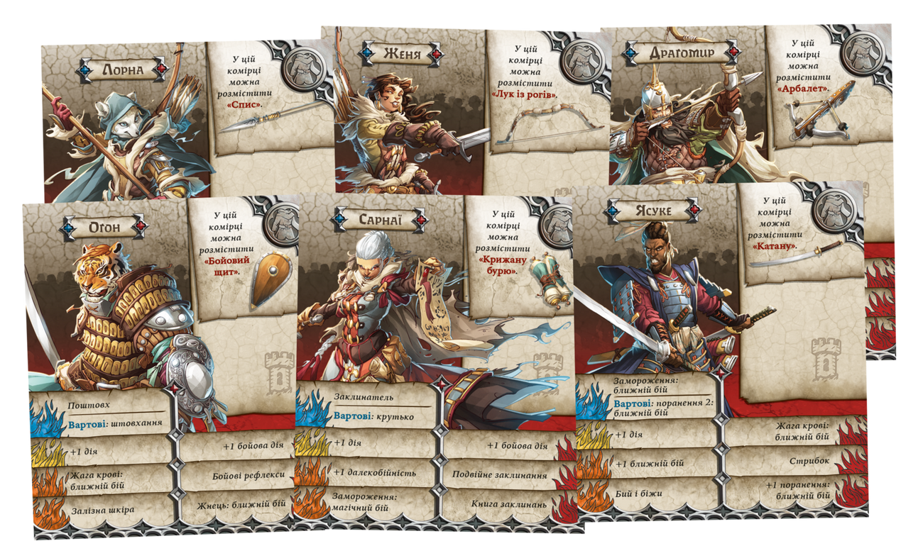 Настільна гра Зомбіцид. Біла смерть (Zombicide: White Death), бренду Geekach Games, для 1-6 гравців, час гри < 30хв. - 7 - KUBIX 