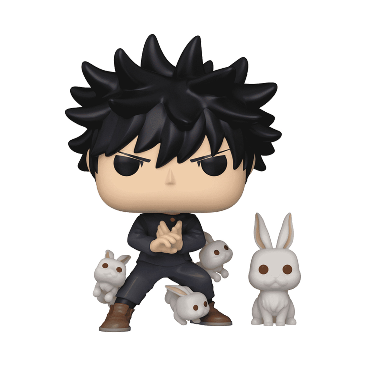 Ігрова фігурка Funko Pop Мегумі з кроликами (Megumi Fushiguro) Jujutsu Kaisen: #1883, бренду Funko - 2 - KUBIX 