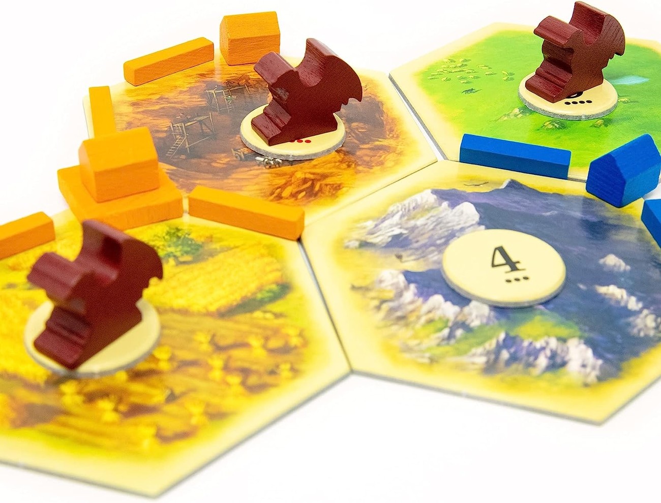 Настільна гра Catan: Treasures, Dragons & Adventurers (Колонізатори. Дракони та Пригоди) (EN), для 3-4 гравців, час гри > 60хв. - 4 - KUBIX 