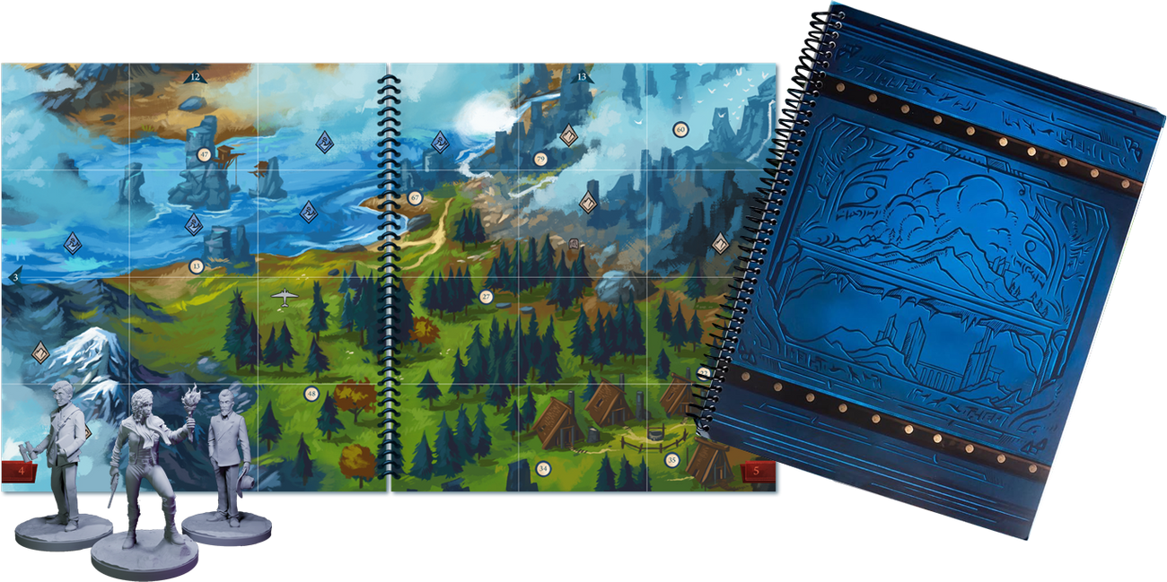 Настільна гра Сплячі Боги. Далекі небеса (Sleeping Gods: Distant Skies), бренду Games 7Days, для 1-4 гравців, час гри > 60хв. - 4 - KUBIX 