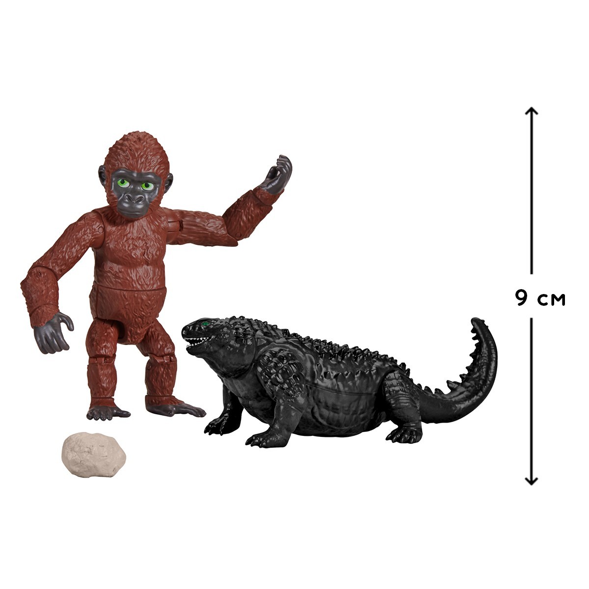 Набір фігурок GODZILLA X KONG – ЗУКО З ДАГОМ (9 cm), бренду Godzilla vs. Kong - 2 - KUBIX 