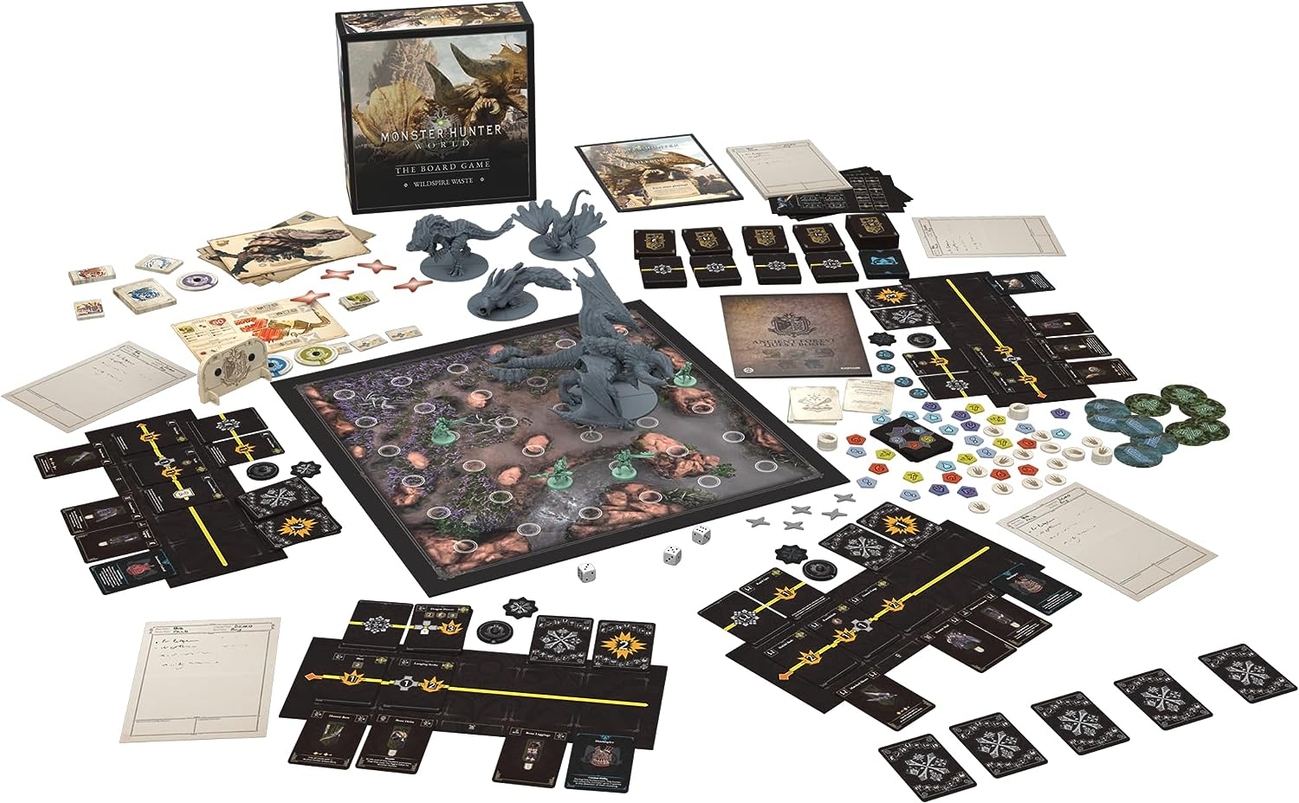 Настільна гра Monster Hunter World: The Board Game. Wildspire Waste (EN), бренду Steamforged Games Ltd., для 1-4 гравців, час гри > 60хв. - 2 - KUBIX 