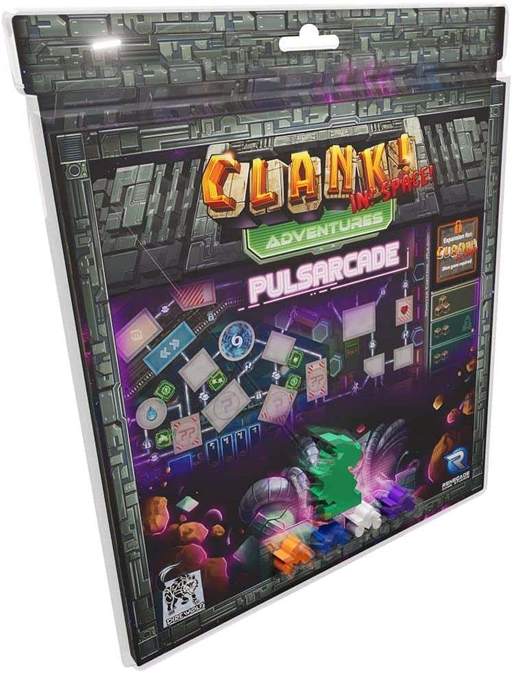 Настільна гра Clank! In! Space! Adventures Pulsarcade (Кланк! У Космос! Пригоди Пульсаркада) (EN), для 2-4 гравців, час гри < 60хв. - KUBIX