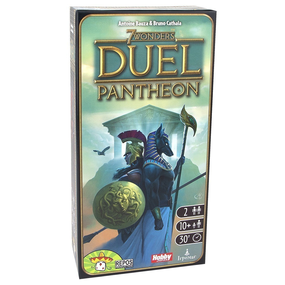 Настільна гра 7 Чудес Дуель: Пантеон (7 Wonders Duel: Pantheon), бренду Ігромаг, для 2-2 гравців, час гри < 30хв. - KUBIX