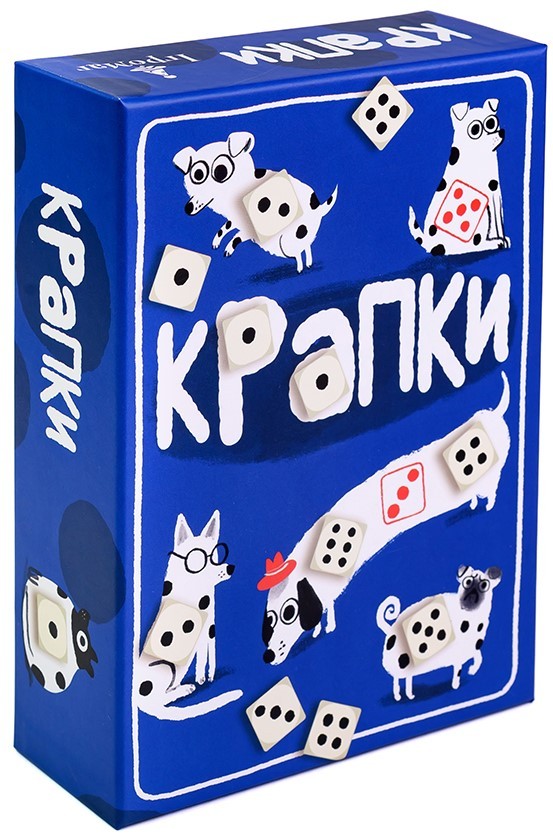 Настільна гра Крапки (Spots), бренду Ігромаг, для 1-4 гравців, час гри < 30хв. - KUBIX