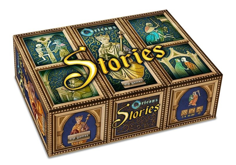 Настольная игра Orleans Stories (Орлеан Истории) (EN), для 2-4 гравців, час гри > 60мин. - KUBIX