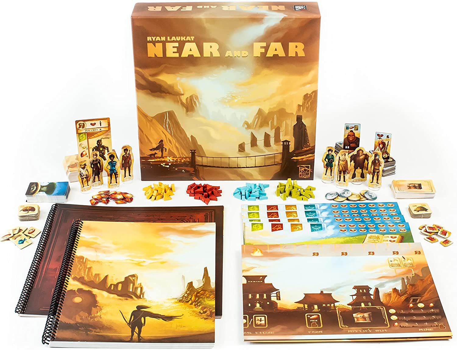 Настольная игра Near and Far (Близко и Далеко) (EN), для 2-4 гравців, час гри > 60мин. - 2 - KUBIX 