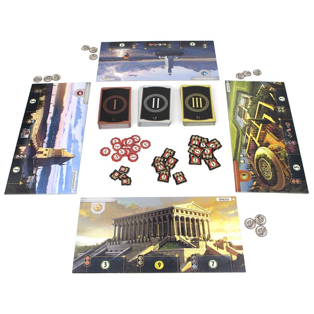 Настольная игра 7 Чудес 2 издания (7 Wonders (2nd Edition)), бренду Игромаг, для 3-7 гравців, час гри < 30мин. - 15 - KUBIX 