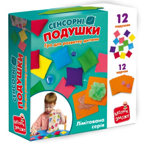 Настольная игра Сенсорные подушки, бренду Vladi Toys, для 1-1 гравців - KUBIX