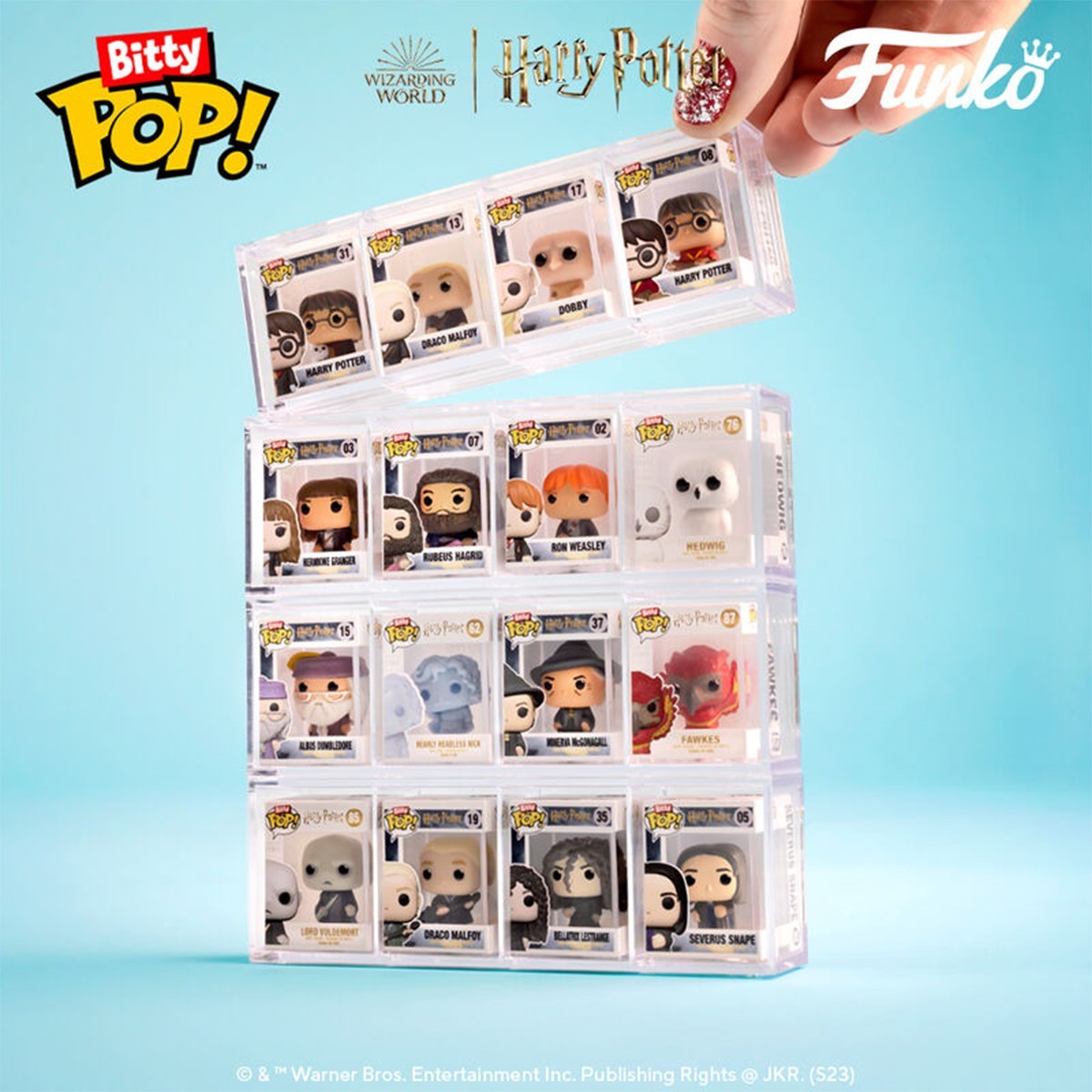 Набор фигурок BITTY POP! Гарри Поттер (4 фигурки), бренду Funko - 6 - KUBIX 