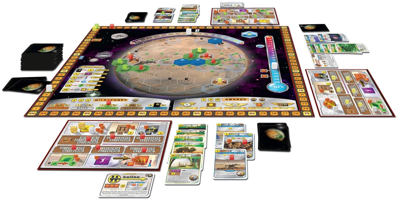 Настільна гра Тераформування Марса (Terraforming Mars), бренду Kilogames, для 1-5 гравців, час гри > 60хв. - 6 - KUBIX 