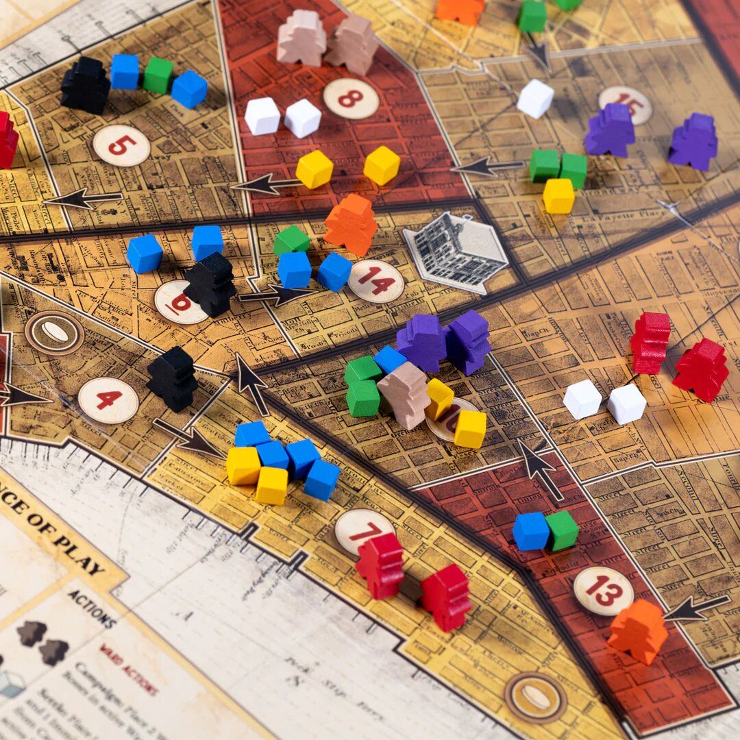 Настольная игра Tammany Hall New Edition (Таммани-холл) (EN), для 3-5 гравців, час гри > 60мин. - 6 - KUBIX 