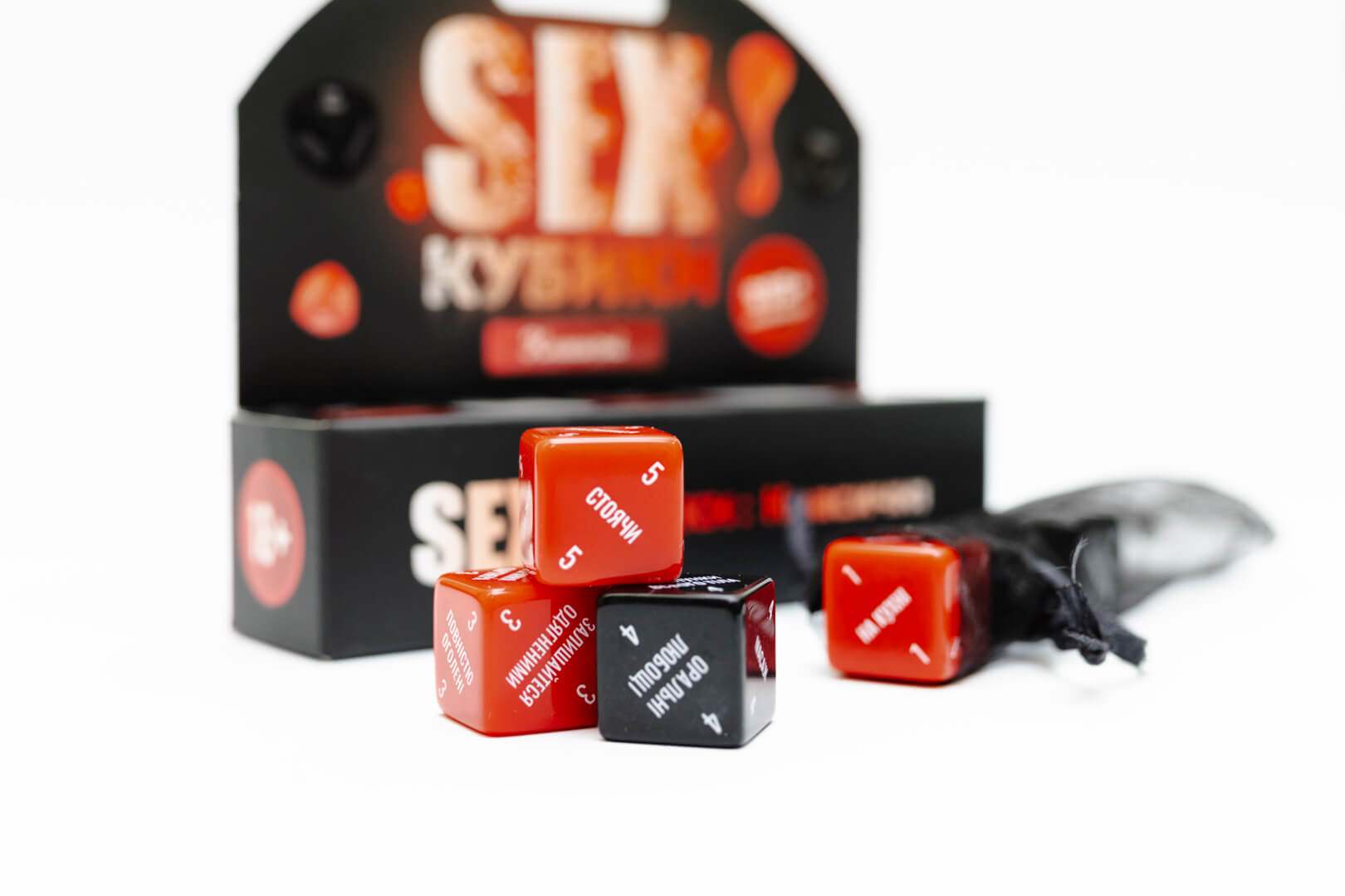 Настольная игра SEX Кубики: Классические, бренду Fun Games Shop, для 2-2 гравців - 2 - KUBIX 