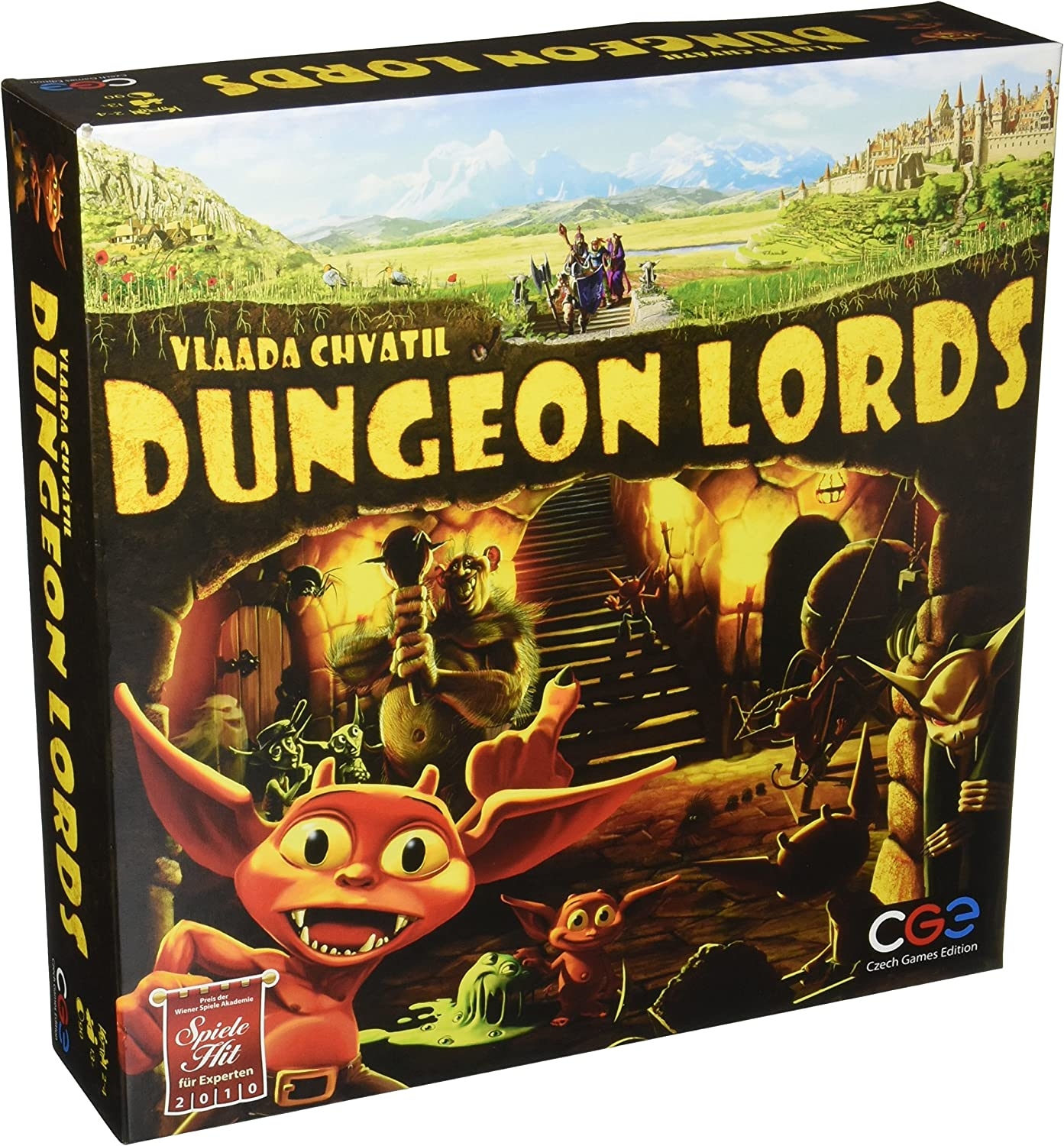 Настільна гра Dungeon Lords (Лорди Підземель) (EN), бренду Czech Games Edition, для 2-4 гравців, час гри > 60хв. - KUBIX