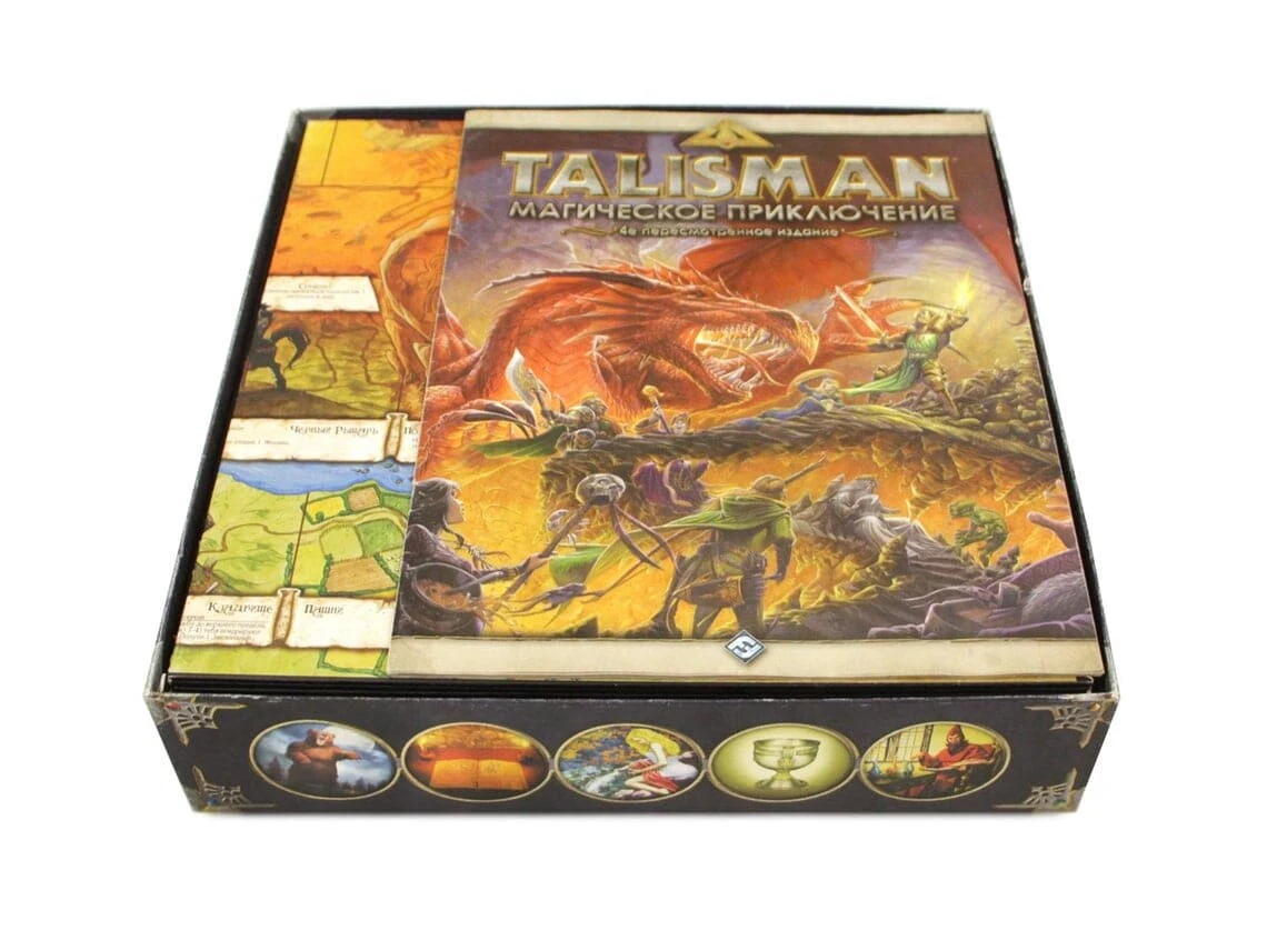  Органайзер для настільної гри Талісман (Organizer for boardgame Talisman), бренду Tower Rex - 2 - KUBIX 