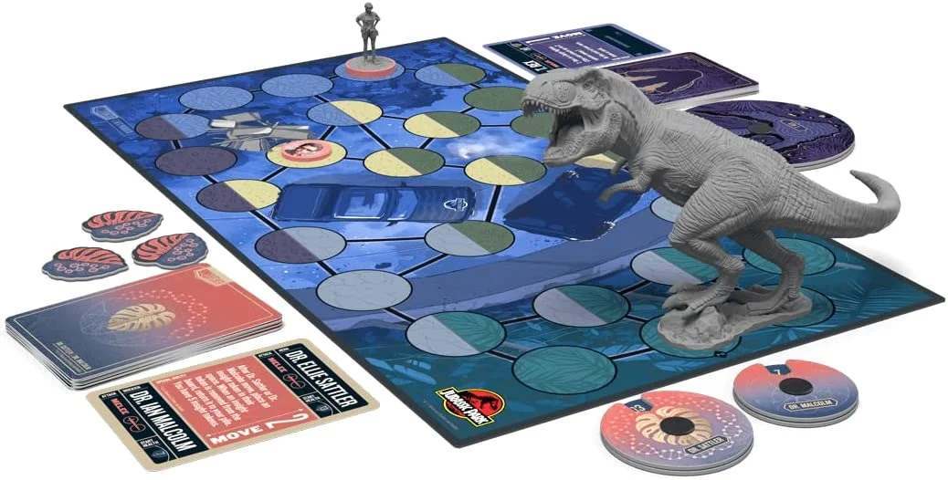 Настільна гра Unmatched: Парк Юрського Періоду - Доктор Саттлер проти Т-Рекса (Unmatched: Jurassic Park - Dr. Sattler vs. T. Rex) (EN), бренду Restoration Games, для 2-2 гравців, час гри < 30хв. - 3 - KUBIX 