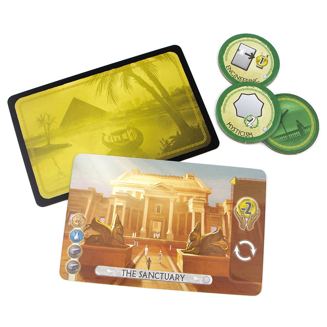 Настольная игра 7 Чудес Дуэль: Пантеон (7 Wonders Duel: Pantheon), бренду Игромаг, для 2-2 гравців, час гри < 30мин. - 10 - KUBIX 