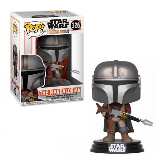 Ігрова фігурка FUNKO POP! Мандалорець (Mandalorian) Star Wars #326, бренду Funko - 4 - KUBIX 