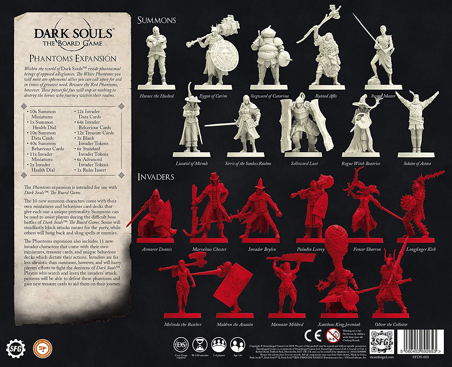 Играйте Dark Souls: Dark Souls: настольная игра., бренду Steamforged Games Ltd., для 1-4 гравців, час гри > 60мин. - 2 - KUBIX 