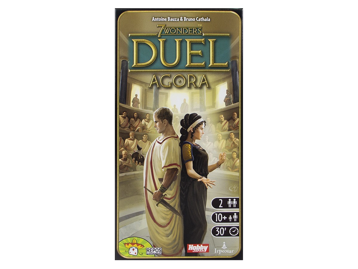 Настільна гра 7 Чудес: Дуель. Агора (Wonders Duel: Agora), бренду Ігромаг, для 2-2 гравців, час гри < 30хв. - 8 - KUBIX 