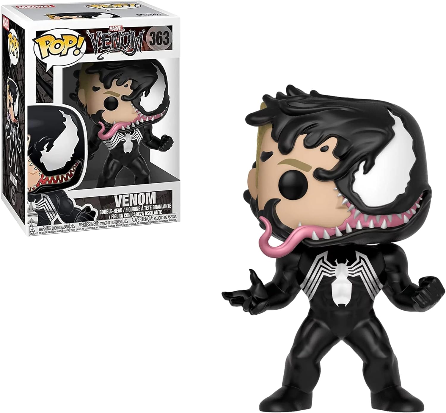 Игровая фигурка FUNKO POP! Веном/Эдди Брок (Venom Eddie Brock) Marvel #363, бренду Funko - 2 - KUBIX 