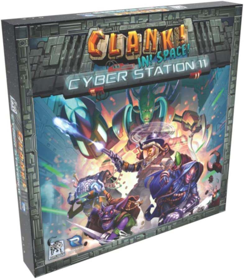 Настольная игра Clank! In! Space! Cyber ​​Station 11 (Кланк! В Космос! Кибрстанция 11) (EN), для 2-4 гравців, час гри < 60мин. - KUBIX