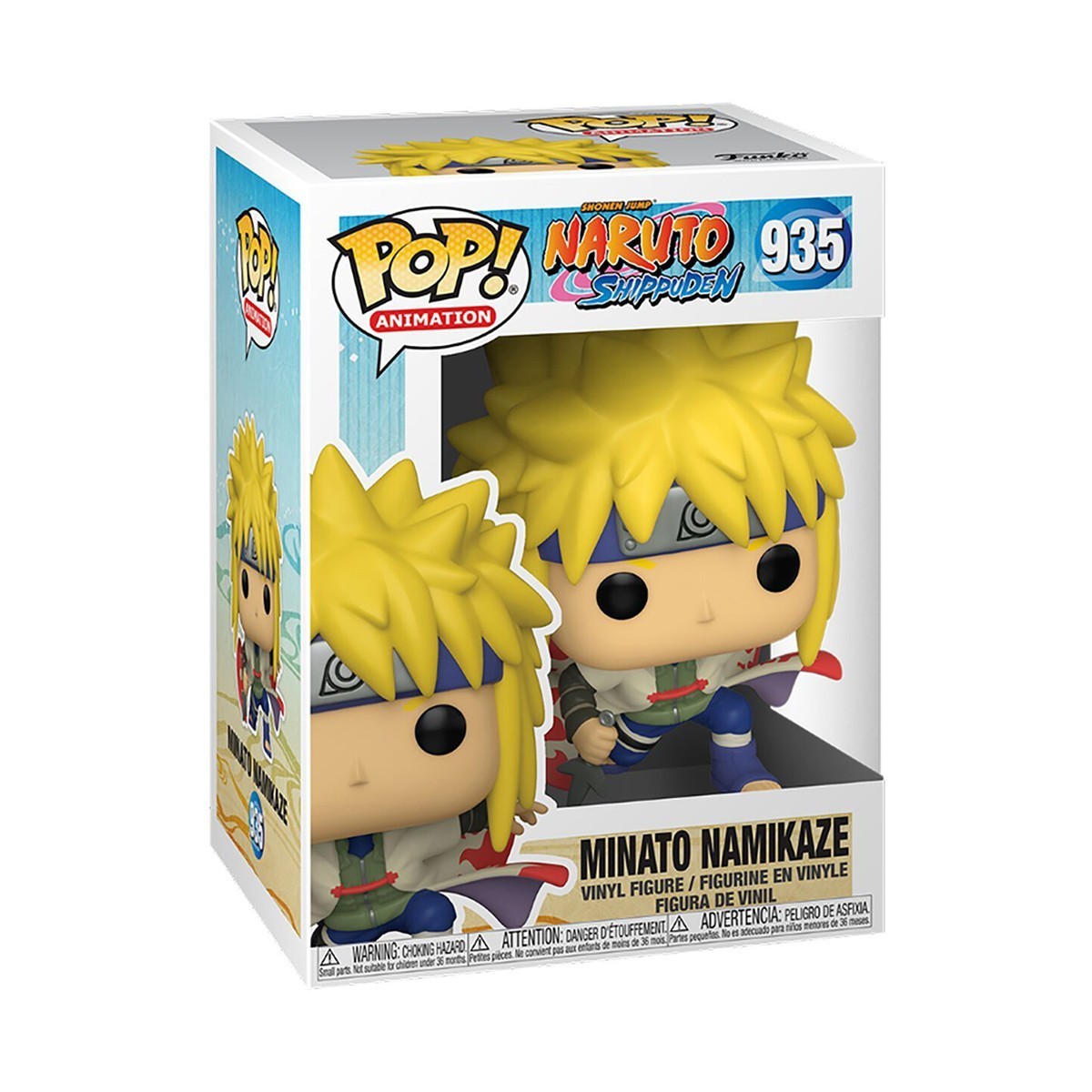 Игровая фигурка FUNKO POP! МИНАТО НАМИКАДЕ (Minato Namikaze) Naruto #935, бренду Funko - 5 - KUBIX 