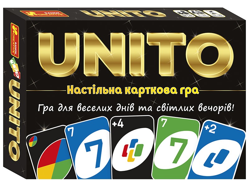 Настольная игра Унито, бренду Ранок, для 2-10 гравців, час гри < 30мин. - KUBIX