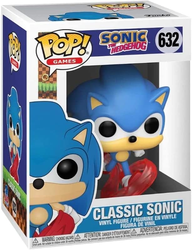 Ігрова фігурка FUNKO POP! Сонік 30-річчя (Sonic 30th Anniversary) #632, бренду Funko - KUBIX