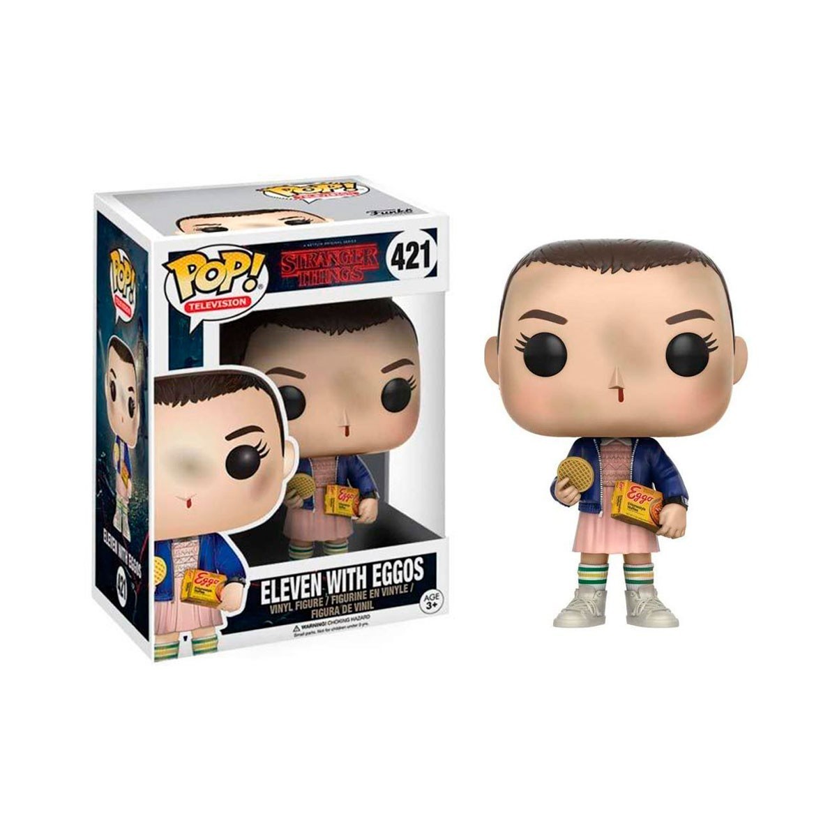 Игровая фигурка FUNKO POP! - Eleven (Eggos), бренду Funko - 3 - KUBIX 