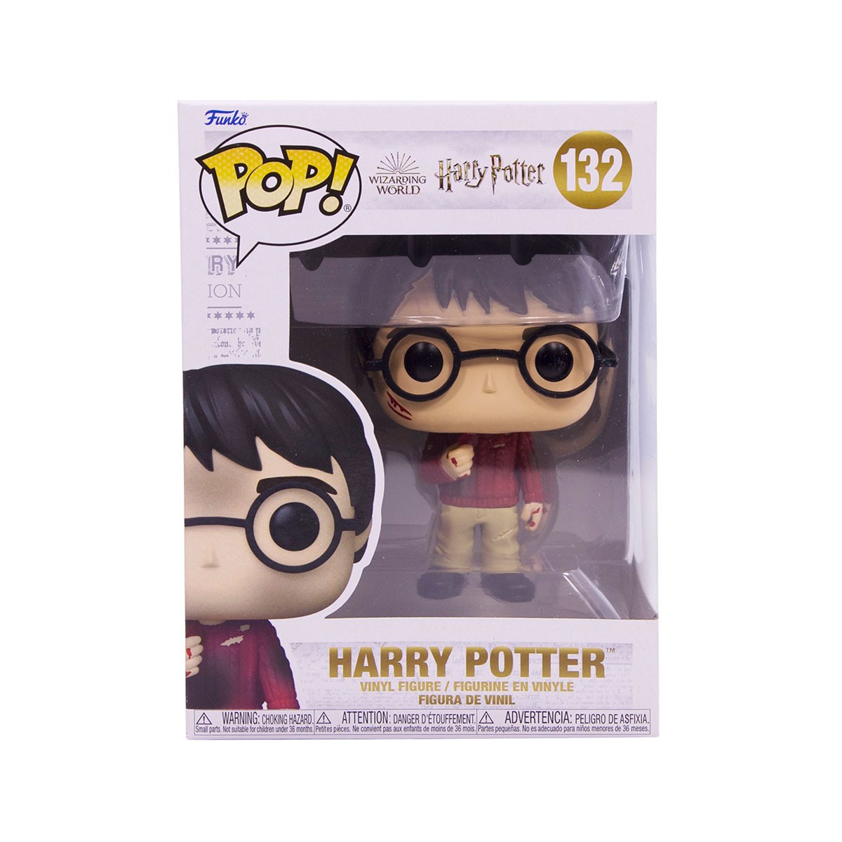 Ігрова фігурка Funko Pop! Гаррі Поттер з каменем (Harry Potter The Sorcerer's Stone): #132, бренду Funko - 5 - KUBIX 