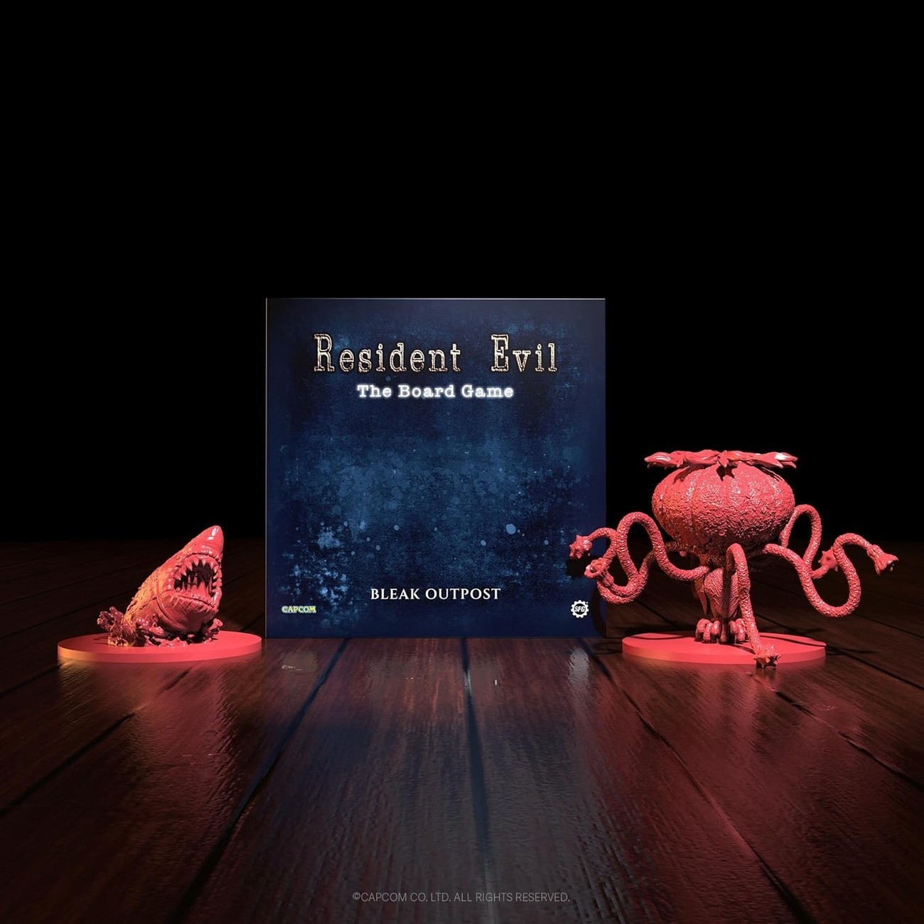 Настольная игра Resident Evil: The Board Game. The Bleak Outpost (EN), бренду Steamforged Games Ltd., для 1-4 гравців, час гри > 60мин. - 2 - KUBIX 