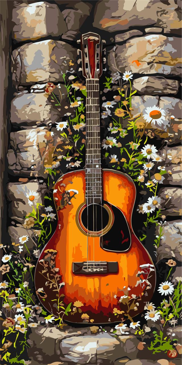 Картина по номерам Мелодия лета (40х80 см), бренду Origami - KUBIX