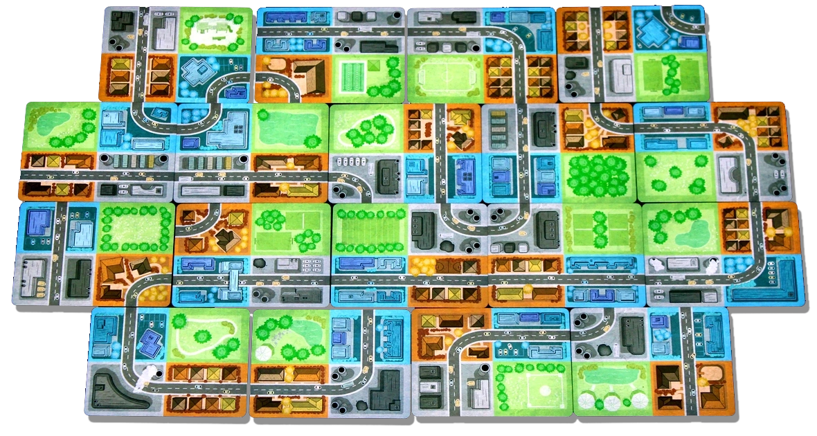 Настільна гра Мегаполіс. Повне видання (Sprawlopolis), бренду Geekach Games, для 1-4 гравців, час гри < 30хв. - 4 - KUBIX 