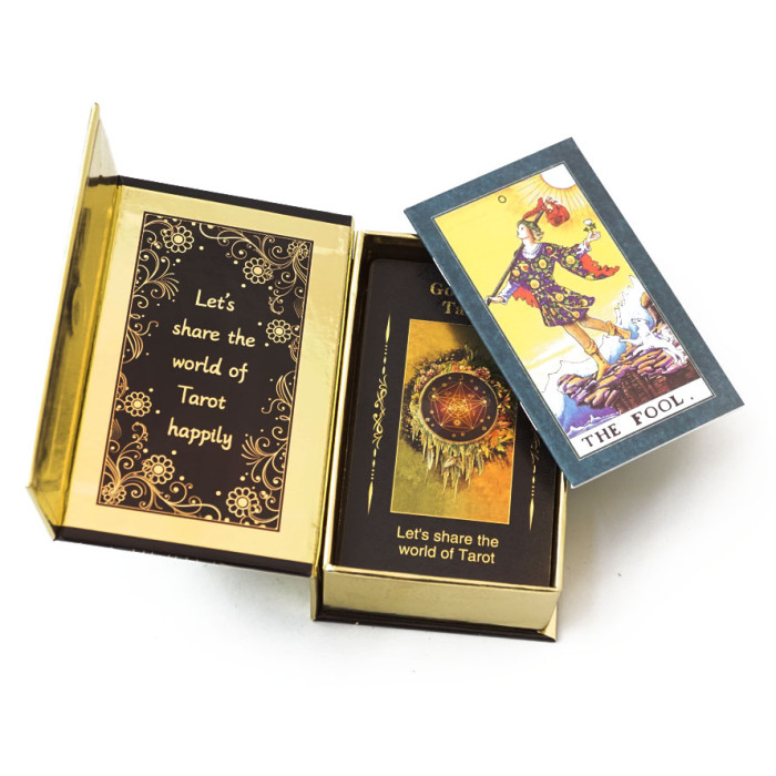 Карти ТАРО Уейта (Золота коробка) (Waite's TAROT (Gold Box)) - 3 - KUBIX 