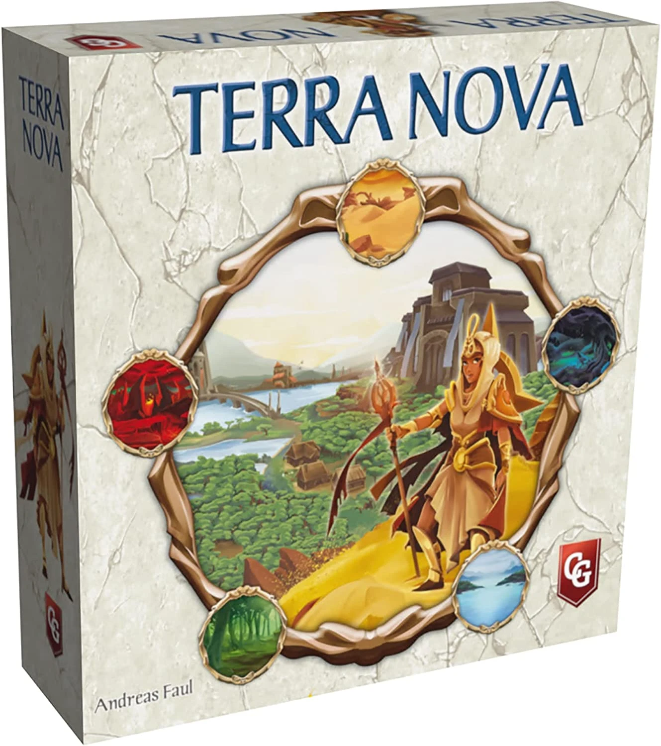 Настільна гра Terra Nova (Терра Нова) (EN), бренду Capstone Games, для 2-4 гравців, час гри < 60хв. - KUBIX