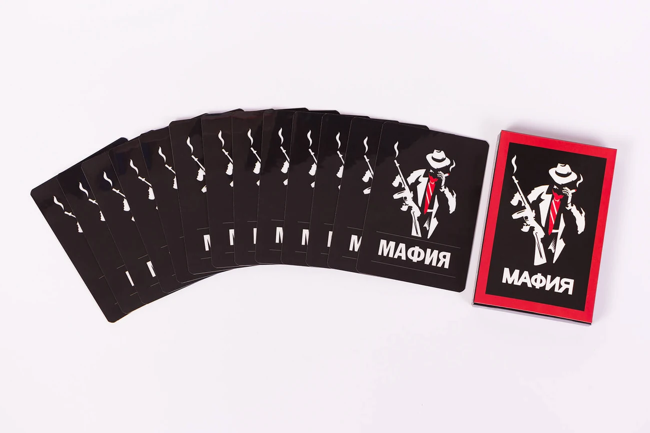 Настольная игра Мафия (Mafia Plastic), бренду Fun Games Shop, для 6-12 гравців, час гри < 30мин. - 5 - KUBIX 