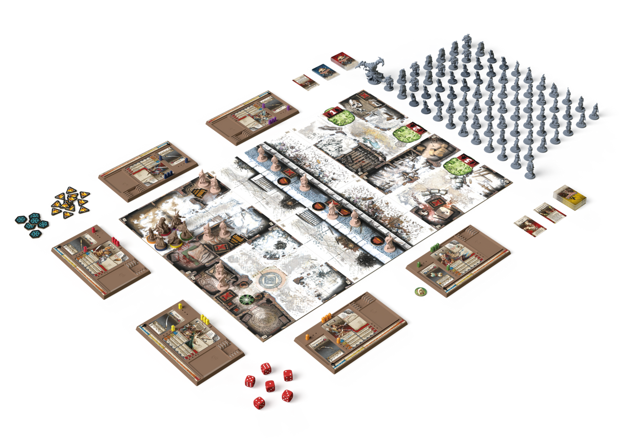 Настільна гра Зомбіцид. Біла смерть (Zombicide: White Death), бренду Geekach Games, для 1-6 гравців, час гри < 30хв. - 8 - KUBIX 
